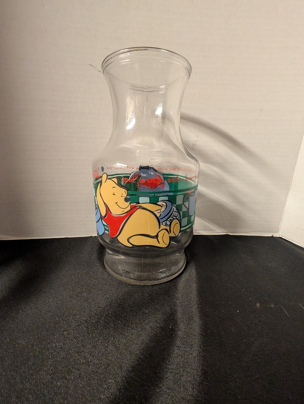 VINTAGE Disney Winnie the Pooh Cup Mug Pitcher Anchor Hocking Set Lot Bundle - Picture 3 of 16